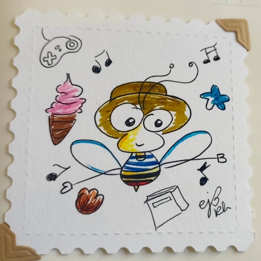 Mr Bee in Summer Holiday